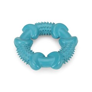Jouet <span class=keywords><strong>pour</strong></span> chien en TPR parfumé au lait, <span class=keywords><strong>anneau</strong></span> à picots durable, jouet à mâcher résistant aux morsures, soin dentaire, jouet <span class=keywords><strong>de</strong></span> <span class=keywords><strong>dentition</strong></span> <span class=keywords><strong>pour</strong></span> chiens agressifs - Product Image 1