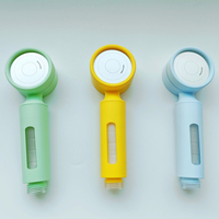Pommeau de douche portable compact en plastique ABS avec filtre en coton PP, idéal pour les voyages – Nouveauté coréenne très vendue