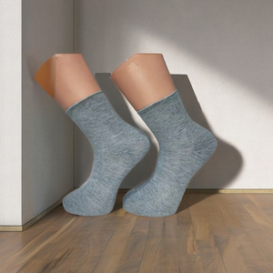 Calcetines de tubo de verano 2020 para hombre, cómodos, transpirables, de algodón, con patrón Floral, antibacterianos, ecológicos, absorbentes del sudor - Product Image 2