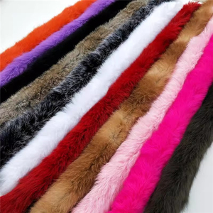 Nuevo tamaño de color personalizado Fake <span class=keywords><strong>Rex</strong></span> <span class=keywords><strong>Rabbit</strong></span> <span class=keywords><strong>Fur</strong></span> <span class=keywords><strong>Trim</strong></span> - Product Image 6