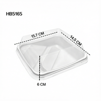 Boîte en PET transparente pour aliments à emporter, boîte en plastique pour pâtisserie, biscuits, desserts et gelées
