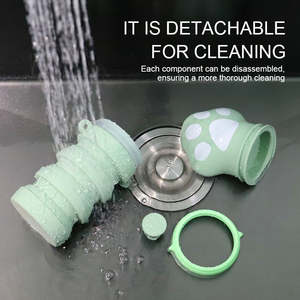 Bouteille d'eau portable <span class=keywords><strong>de</strong></span> haute qualité pour animaux <span class=keywords><strong>de</strong></span> compagnie, <span class=keywords><strong>de</strong></span> qualité alimentaire, pour l'extérieur, gourde pliable en silicone pour <span class=keywords><strong>chien</strong></span>, sûre pour les promenades - Product Image 3