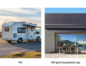 Système de stockage d'énergie solaire photovoltaïque à grande capacité pour usage domestique, avec batterie empilable et contrôle inversé intégré - Product Image 6