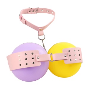 เข็มขัดหนังรัดตัวสำหรับผู้หญิง ชุดชั้นในเซ็กซี่พร้อมปลอกคอ BDSM สำหรับการใช้งานทางเพศสำหรับผู้ใหญ่ - Product Image 4