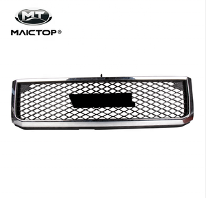 Maictop Grille avant chromée et noire pour Toyota Land Cruiser Pickup HZJ79 FJ79 FJ75 LC79 - Product Image 2
