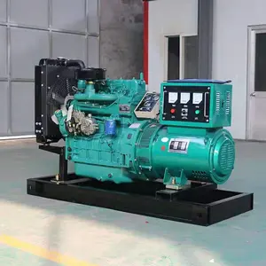 China Weifang billig 3 Phase 220v 30 kva elektrischen Diesel generator Diesel setzen Kraftstoff verbrauch für dreiphasigen 30kva Strompreis