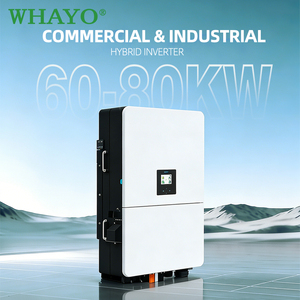 <span class=keywords><strong>Inversor</strong></span> <span class=keywords><strong>Solar</strong></span> Híbrido Deye con Clasificación de Seguridad contra Incendios de 60kW, Modelo para Códigos de Construcción - Product Image 5