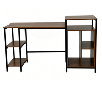 Table d'ordinateur Yukai Iron, design industriel moderne européen, convertible, mobilier de bureau commercial pour usage domestique TD-2025