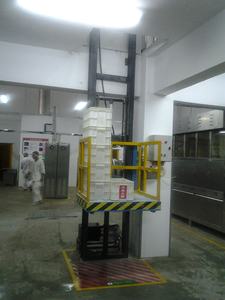 Elevador Hidráulico de Carga para Montaje en Pared, Interior/Exterior, 300kg-1500kg, 2m-8m, Elevador de Mercancías para Almacén, Alimentado por CA, con Certificación CE, ¡Oferta! - Product Image 5