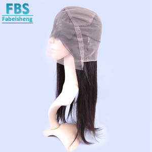 批发热卖新款透明全蕾丝假发，角质层对齐巴西人发体波半蕾丝假发 - Product Image 6