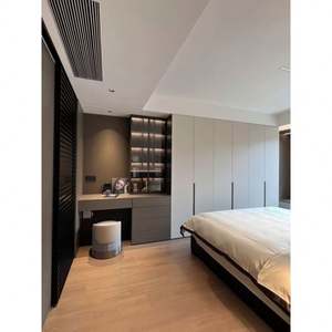 Highly Recommended Premium Modern Whole-House Customization Bedroom Vanity Table & <b>Wardrobe</b> Combo with Durable Wood Construction - Product Image 2