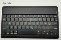Clavier et étui pour iPad Pro 12,9 pouces avec pavé tactile arabe/anglais, clavier sans fil et souris, housse avec support pour stylet