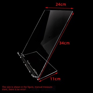 Exhibidores de <span class=keywords><strong>Ropa</strong></span> Transparentes de Acrílico Ligero, Soporte para Colgar Camisetas y Sombrillas, Accesorios para Exhibición de Camisetas - Product Image 4