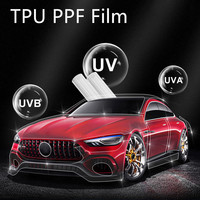 Film de protection de peinture (PPF) transparent 7,5 mil personnalisé avec logo d'usine, résistant au jaunissement, forte adhérence, auto-réparant, en TPU