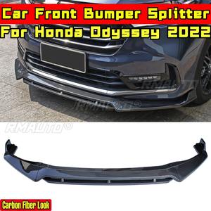 Odyssey Bumper Front Spoiler <b>Diffuser</b> Matte Black Sport Style Front Bumper Guard Body Kit <b>for</b> Honda Odyssey 2022 <b>Car</b> Accessories - Product Image 3