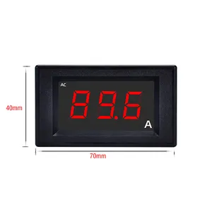 PDM-5035VH AC50-500V high precision With Back Cover micro digital display ammeter Economical digital LED AC ammeter