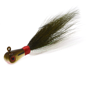 High Quality 1oz Bucktail Jigs <strong>Wholesale</strong> <strong>Fishing</strong> <strong>Tackle</strong> Lures Metal PVC Sea River Lake Stream Freshwater <strong>Fishing</strong> Printed - Product Image 4