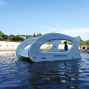 Catamarán Flotante con Energía Solar, Casa Flotante Inflable Eléctrica, Yate de 3m 4.5m, Embarcación Acuática de Entretenimiento Reforzada - Product Image 6