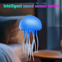 Chine gros LED lampe volante méduse veilleuse RGB ABS corps capteur vocal bricolage Applications pour salon voix