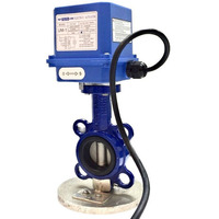 Vanne à boisseau sphérique motorisée électrique OEM de marque taïwanaise MIT-UNID-CNS, 90 degrés, base de sécurité, DN8-DN50, AC110V-AC440V, 10-50 N.m