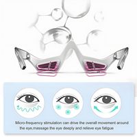 Offre Spéciale 2026 : Lunettes de massage oculaire chauffantes à micro-courant pour éliminer rides, poches et gonflements sous les yeux, et atténuer les cernes