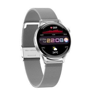 Reloj inteligente de moda 2022 para mujer, reloj inteligente con pantalla táctil redonda HD de 1,09 pulgadas, reloj inteligente con llamada NFC BT, reloj de pulsera inteligente <span class=keywords><strong>3</strong></span> - Product Image 3