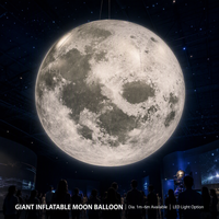 Ballon Géant Gonflable LED Spectaculaire pour Événements Promotionnels, Globe de Neige Planétaire, Étanche 1 An, Taille Personnalisable, Solaire