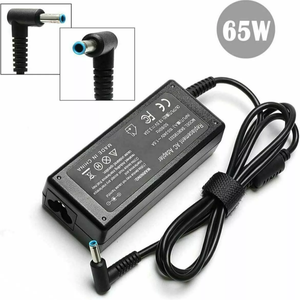 Adaptador para portátil de 65W, <span class=keywords><strong>cable</strong></span> de alimentación para cargador de portátil 19,5 V 3.33A para HP Pavilion 710412-001, adaptador de CA de punta azul 4,5*3,0 para portátil - Product Image 1