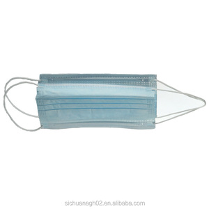 50pcs azul desechable cara máscara protectora máscara anti polvo máscara oído bucle 3 capa de <span class=keywords><strong>comprar</strong></span> hoy nave hoy - Product Image 3