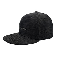 Gorra de Béisbol Unisex de 6 Paneles con Visera Plana para Deportes, Personalizable con Logotipo Bordado en 3D, 100% Lona de Algodón, Ajustable
