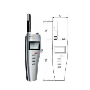 Higrómetro Rotronic HP-21 22-A 23-A con Sonda para Monitoreo de Calidad del Aire - Product Image 2