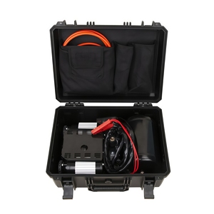 Bomba de Aire Portátil de Doble Cilindro 12V 24V para Neumáticos de Coche, de Alta Resistencia, para 4x4, Modelo DP-AC02, con Inflado de Alto Rendimiento - Product Image 3
