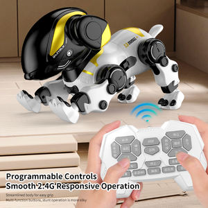 Jouet électronique intelligent pour chiot, Commande vocale et réponse aux actions, Modes de sommeil (Push-ups, Position debout sur les mains), Compagnon interactif amusant pour parents et enfants - Product Image 4