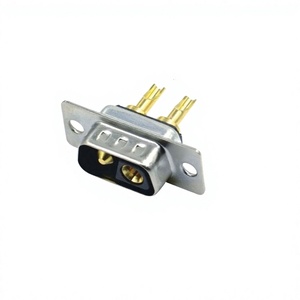 ขั้วต่อ D-SUB 2V2 แบบตัวผู้ กำลังสูง ขาเสียบทองตรง รองรับกระแสสูง แบบเชื่อมต่อแบบ Solder Cup ชนิดปลั๊ก 2V2 ขั้วต่อ DB - Product Image 1