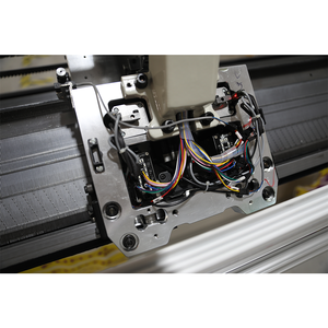 Thiết kế mới 1 + 1 đôi đầu duy nhất hệ thống vi tính phẳng Jacquard cổ áo Máy dệt kim - Product Image 5