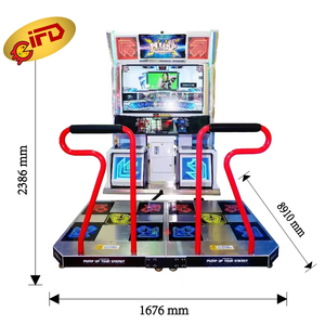 Machines de jeu d'arcade à pièces IFD, jeu de danse Pump It Up pour enfants, à vendre - Product Image 4