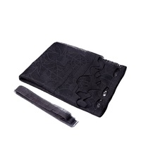 Nappe rectangulaire en acier inoxydable à thème Halloween, imprimé toile d'araignée, antidérapante, anti-poussière, résistante à l'usure, décoration intérieure pour la maison
