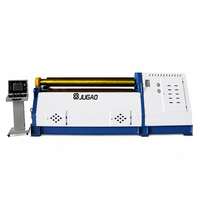 Máquina Laminadora de Placas Hidráulica de 4 Rodillos JUGAO W12, Máquina Dobladora de Placas de Acero de Alta Resistencia, Certificación CE, Fabricante