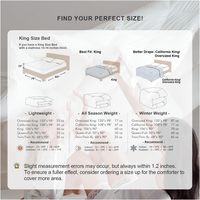 Ensemble de draps en coton 100% pour lit king size - 4 pièces, draps en coton de luxe pour lit king size, doux, rafraîchissants, tissage satiné, ensemble de draps avec poches