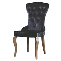 QL-B135 de chaise en aluminium tapissé fini par couleur de grain de bois