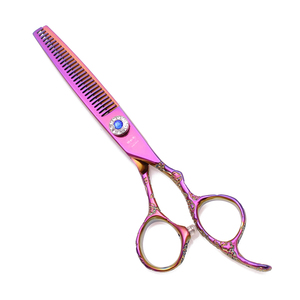 Ciseaux à cheveux professionnels 5,5'' 6'' AQIABI en acier inoxydable, ciseaux de coupe et ciseaux à effiler japonais pour coiffeur A9002 - Product Image 3