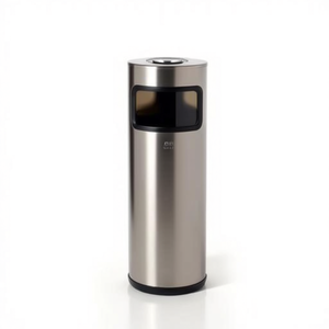 Bidone per Rifiuti in Acciaio Inox 710L per Uso Esterno - Product Image 2