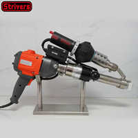 Pistolet de soudage électrique portatif 4000W pour extrusion de tuyaux PP HDPE LDPE, kit de machine à souder, outil d'extrusion manuelle du plastique