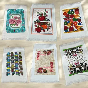 Paños de Cocina Surtidos 100% Algodón, 61 cm x 41 cm, Diseño Impreso Novedoso para Uso Doméstico - Product Image 4