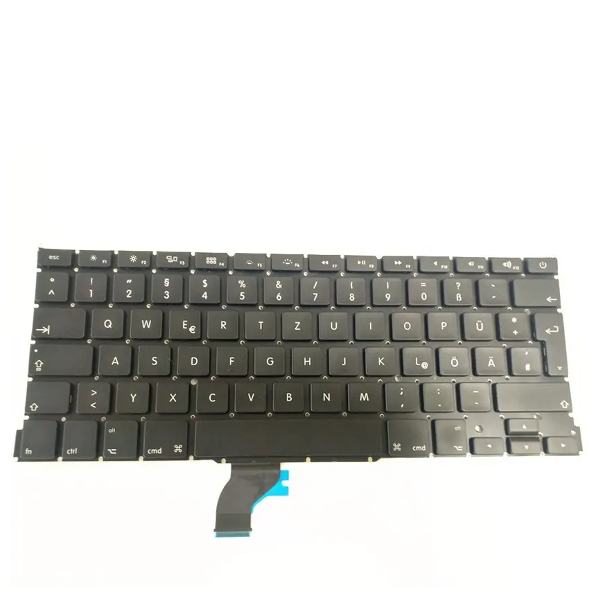 Baru 13.3 "Laptop GR Keyboard Jerman untuk Macbook Pro Uniboy A1278 MC700 MB990 MB466