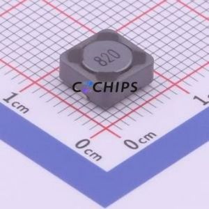 Inducteur de puissance GCRH73-820MC SMD, 7,3x7,3 mm (Inductance : 82 µH) (Précision : 20 % Courant nominal : 570 mA) - Product Image 1