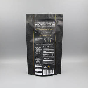 مخصص مجات قهوة مطبوعة حقيبة التعبئة والتغليف الرمز البريدي قفل أكياس الفول القهوة/12 oz حقيبة القهوة/كيس القهوة بالتنقيط - Product Image 4