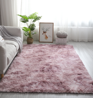 Tapis shaggy moderne à poils longs, fabriqué à la machine, pour la maison, résistant aux animaux domestiques, lavable, pour salon