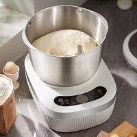 Robot Pétrin Électrique Multifonctionnel Automatique pour Pâte à Pizza et à Pain, Idéal pour la Cuisine Familiale et la Préparation de Pâtes