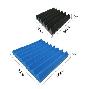 Factory Direct Wedge Shape Fireproof Acoustic Sponge Foam Panel Option for Acoustic Panels - Product Image 4